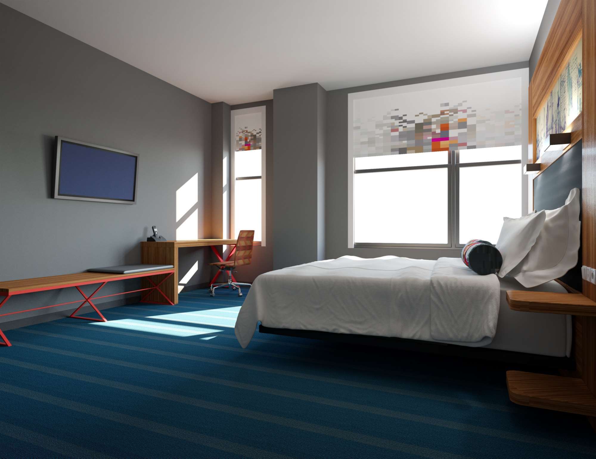 Aloft Houston Downtown Hotel Eksteriør billede