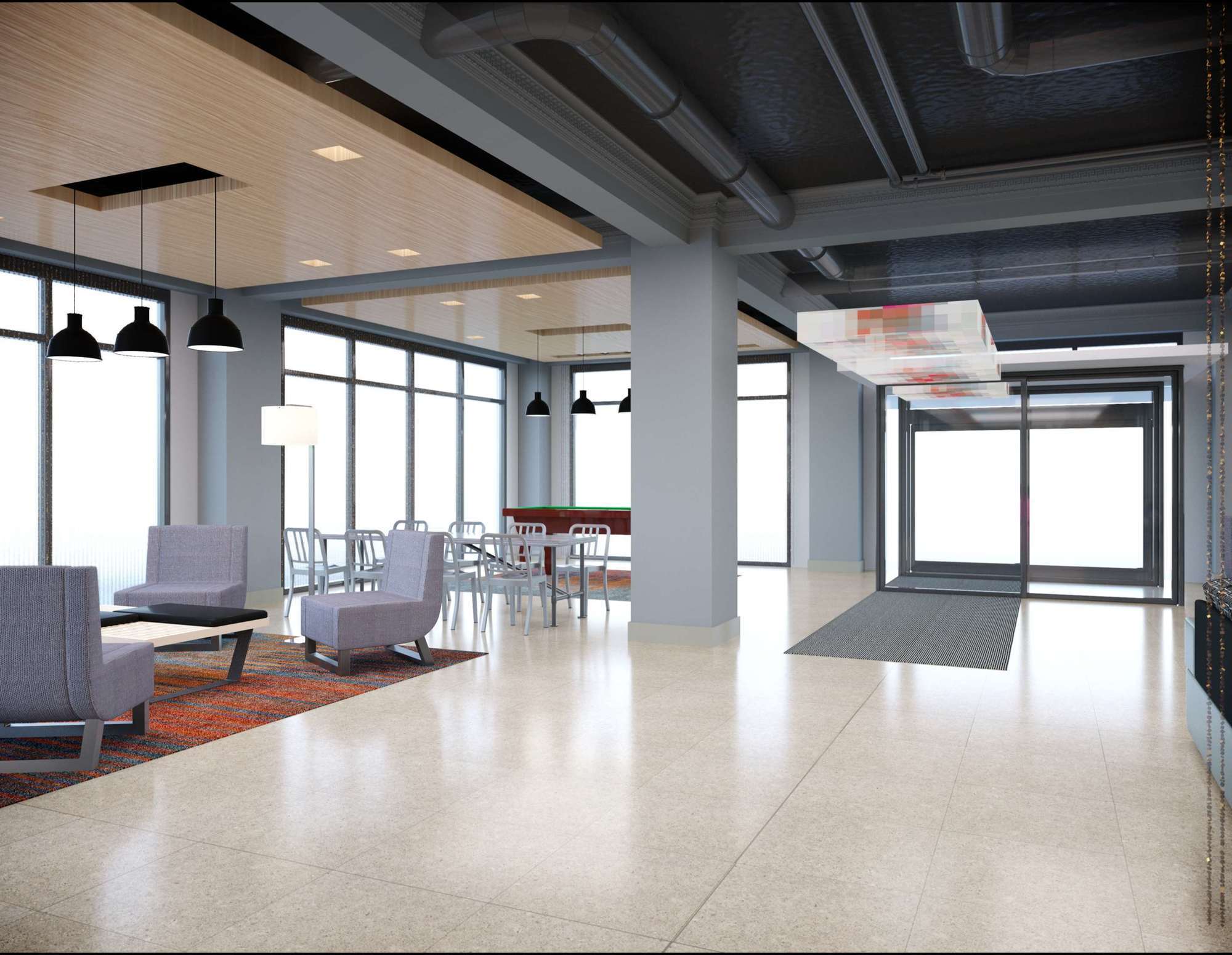Aloft Houston Downtown Hotel Eksteriør billede