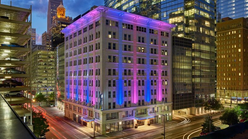Aloft Houston Downtown Hotel Eksteriør billede
