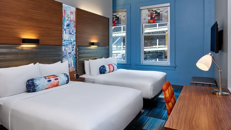 Aloft Houston Downtown Hotel Eksteriør billede