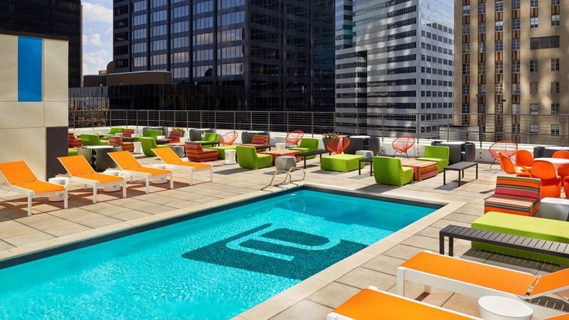 Aloft Houston Downtown Hotel Eksteriør billede