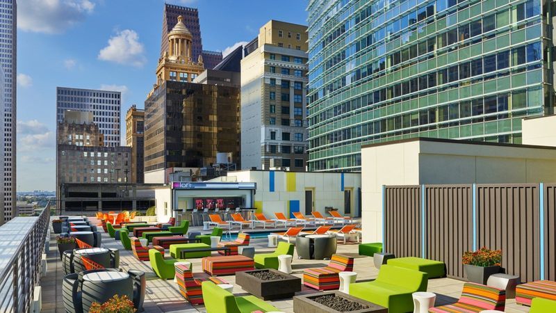 Aloft Houston Downtown Hotel Eksteriør billede