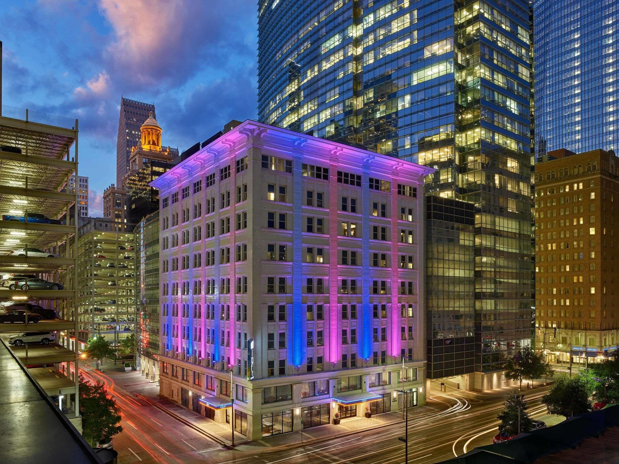 Aloft Houston Downtown Hotel Eksteriør billede