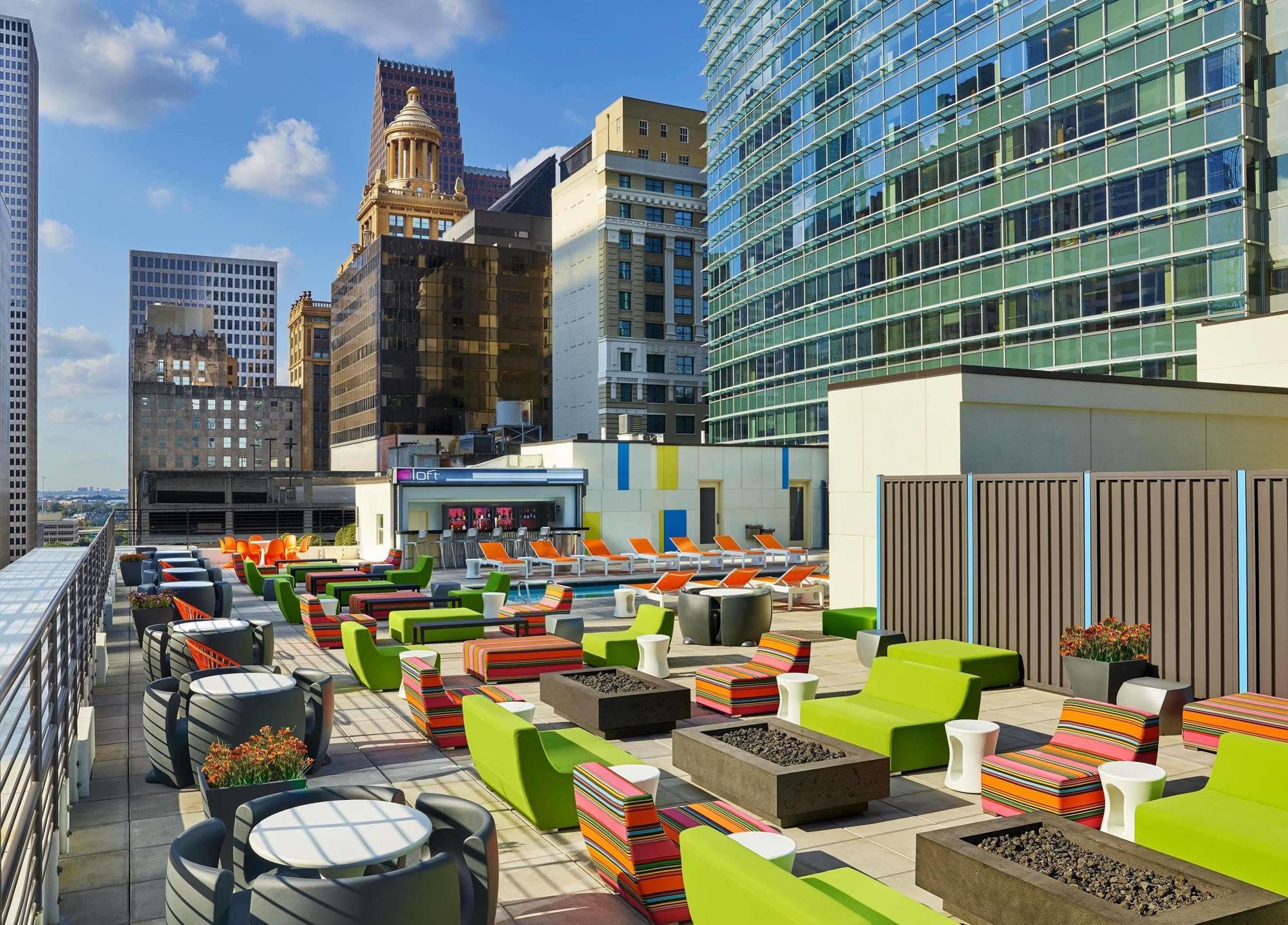 Aloft Houston Downtown Hotel Eksteriør billede