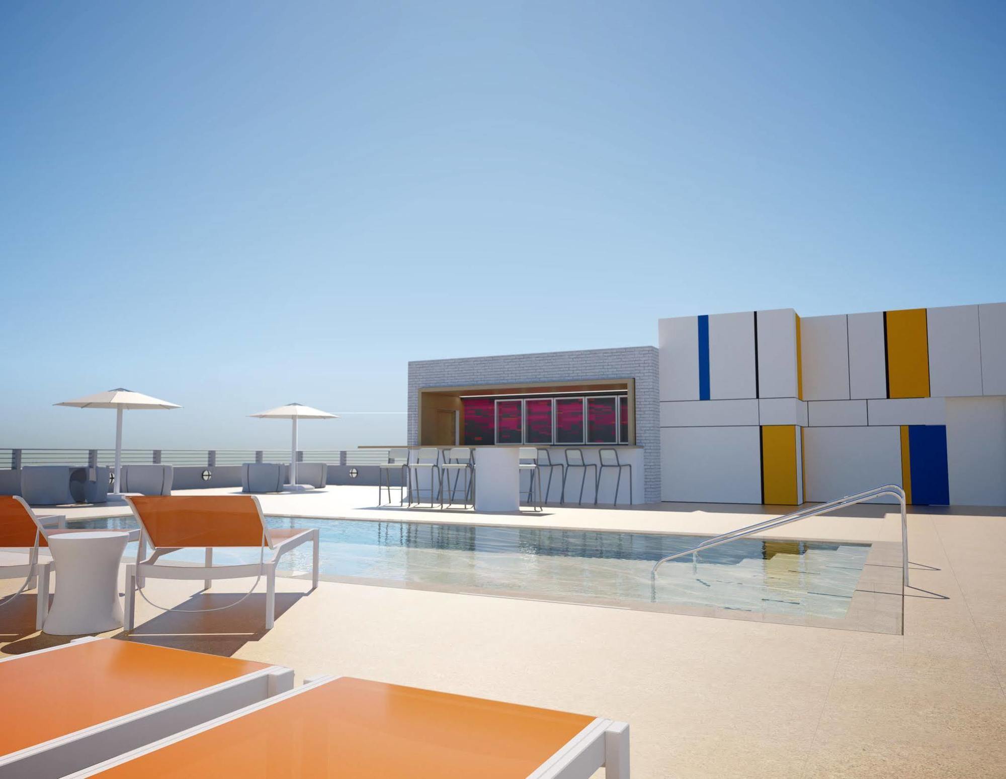 Aloft Houston Downtown Hotel Eksteriør billede