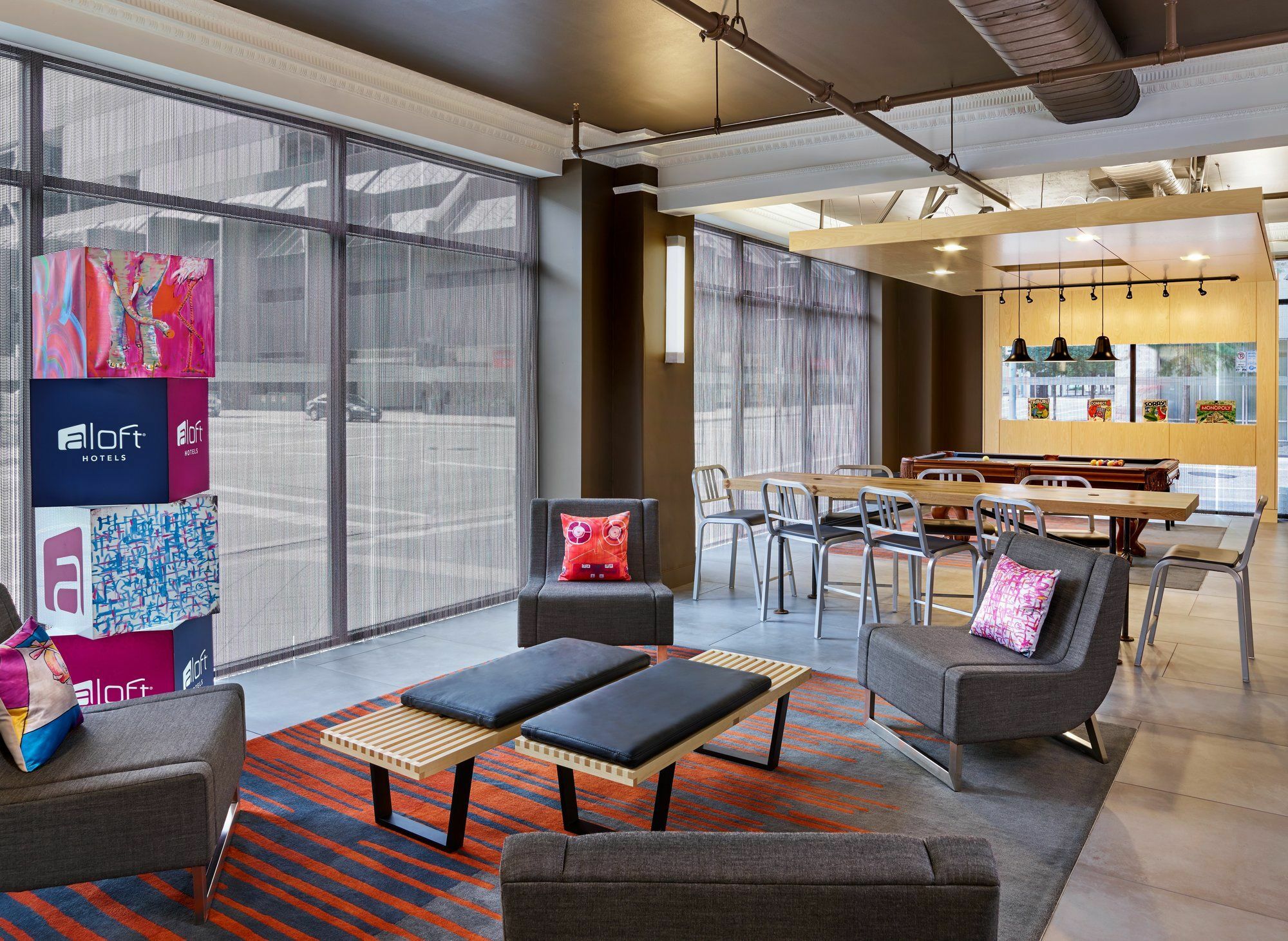 Aloft Houston Downtown Hotel Eksteriør billede