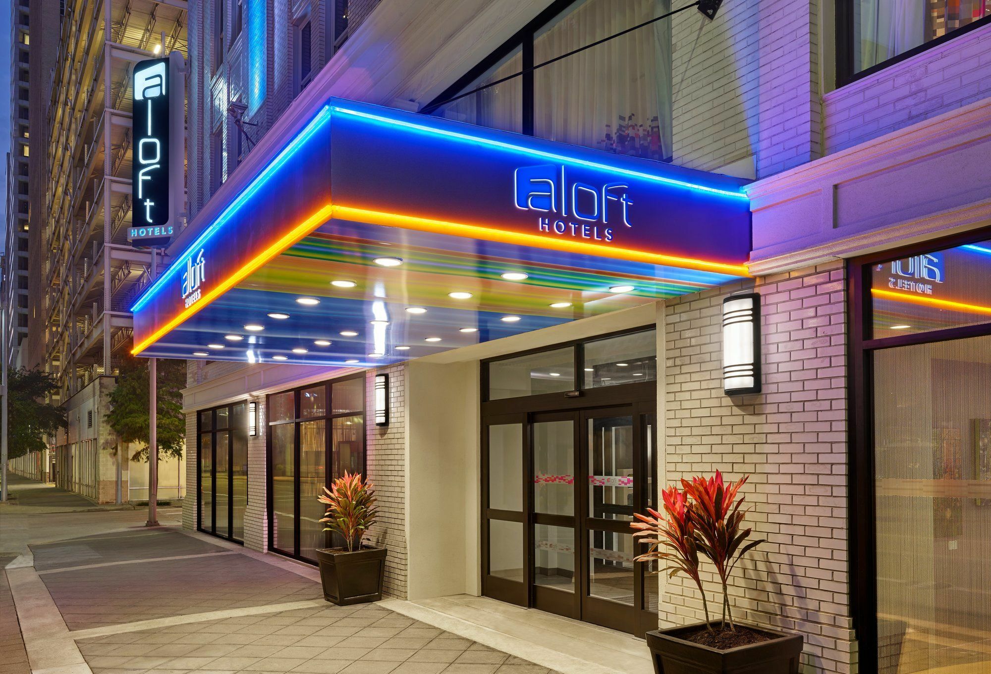 Aloft Houston Downtown Hotel Eksteriør billede